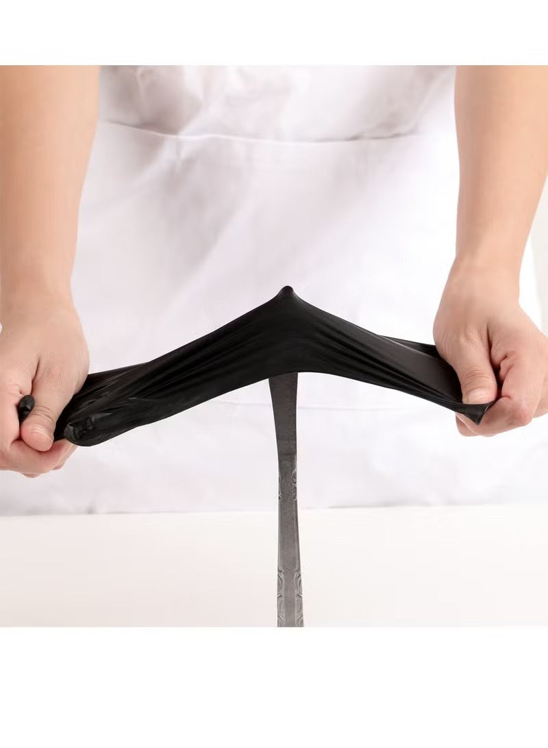 general Disposable Gloves L, Food Safe，Latex-Free and Powder-Free Nitrile Gloves for Cooking, Food Prep, Household Cleaning, Exam,100 Counts - Image 3